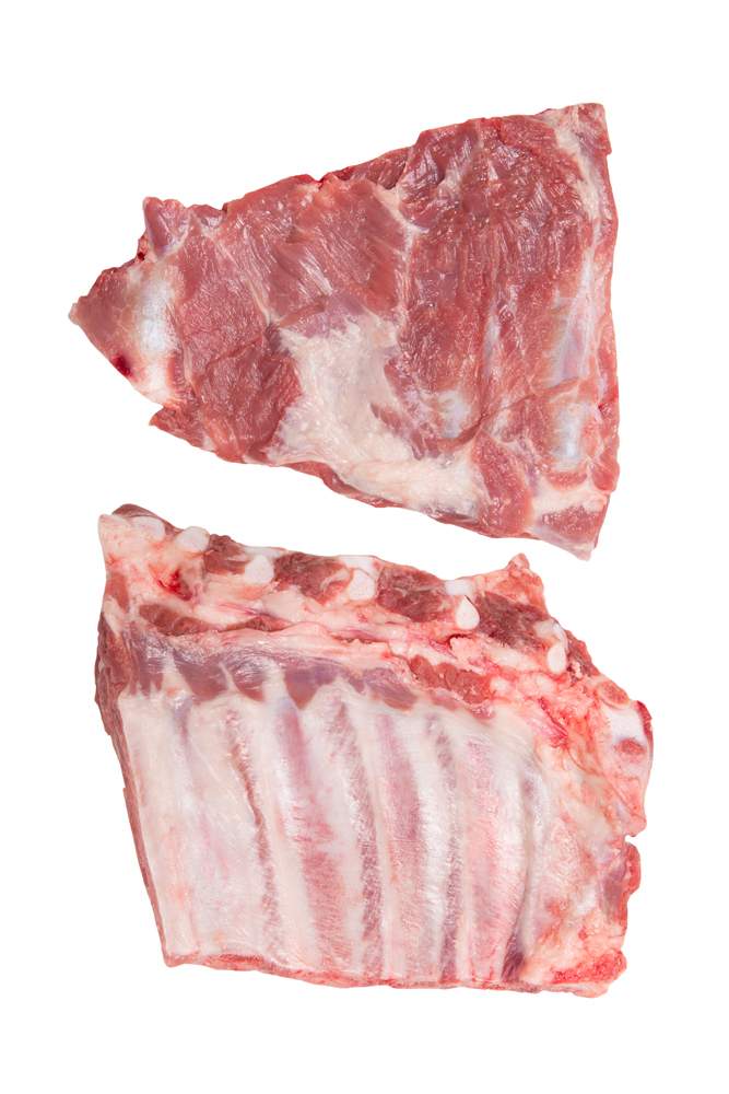 Pork riblets